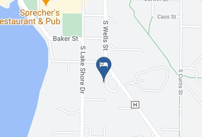Walworth - Lake Geneva Motel Maps