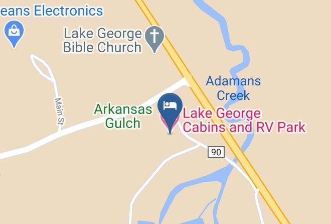 Park - Lake George Cabins And Rv Park Maps