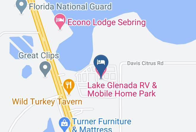 Highlands - Lake Glenada Rv & Mobile Home Park Maps
