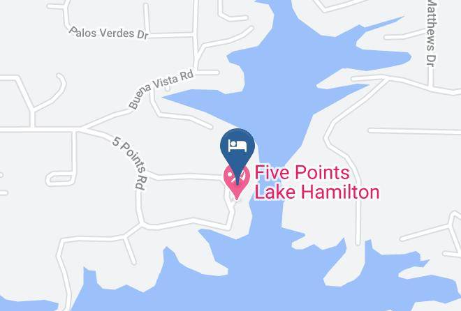 Garland - Lake Hamilton Cabin Maps