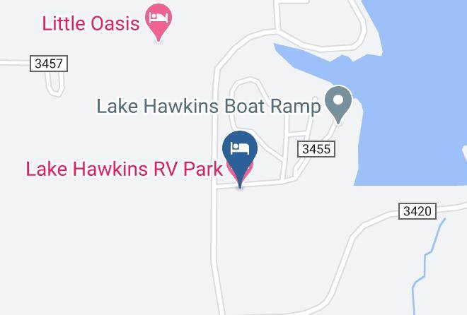 Wood - Lake Hawkins Rv Park Maps