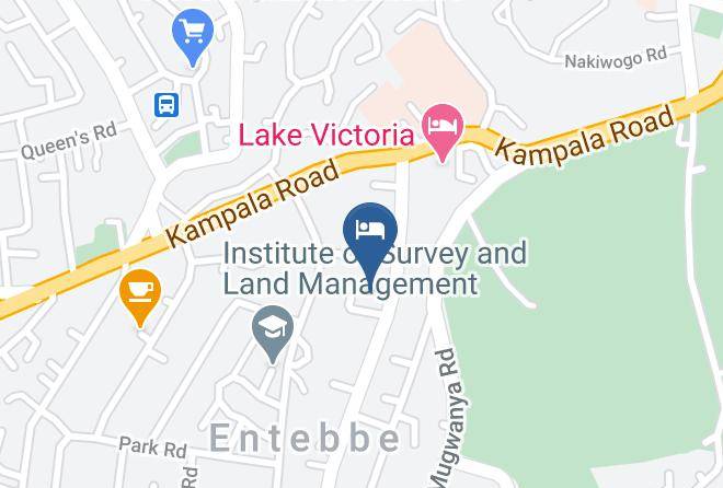 Lake Heights Hotel Entebbe Map
