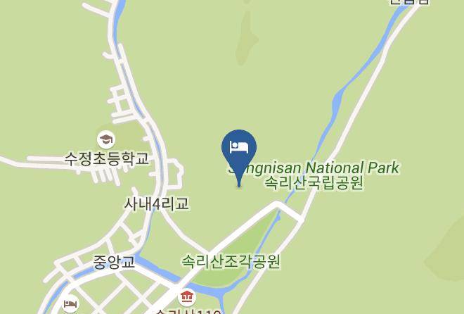 Lake Hills Hotel Songnisan Map