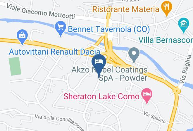 Lake Home Holiday Map