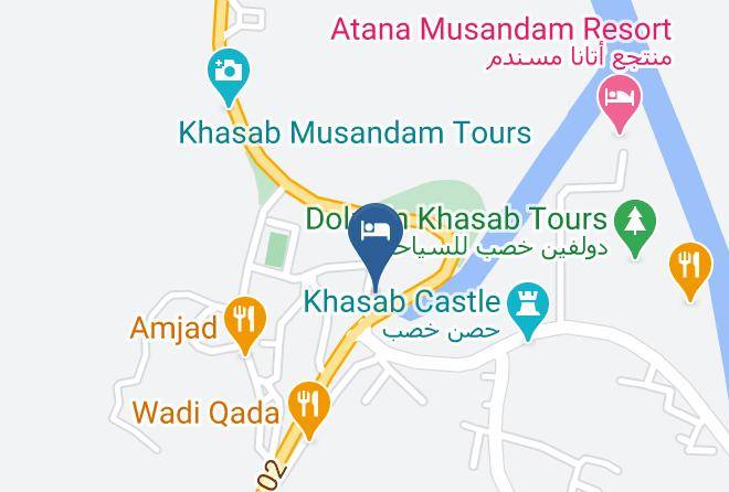 Khasab - Lake Hotel Maps