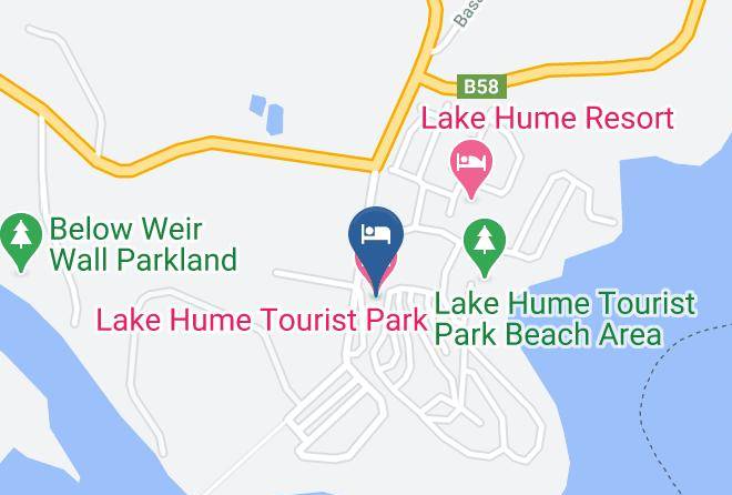 Albury - Lake Hume Tourist Park Maps