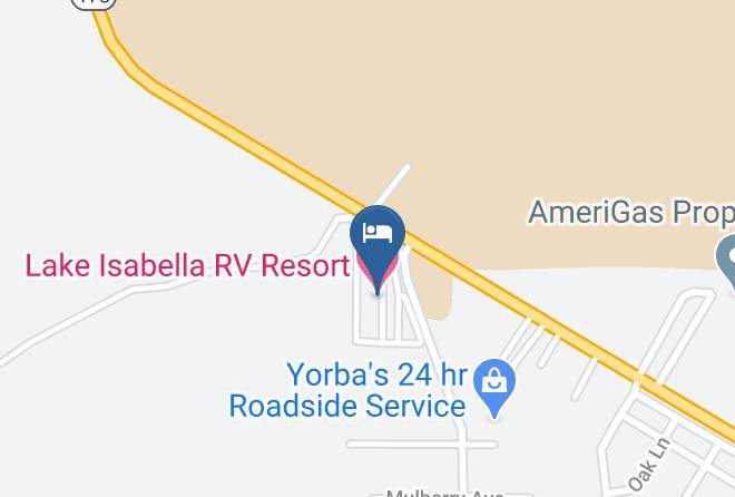 Kern - Lake Isabella Rv Resort Maps