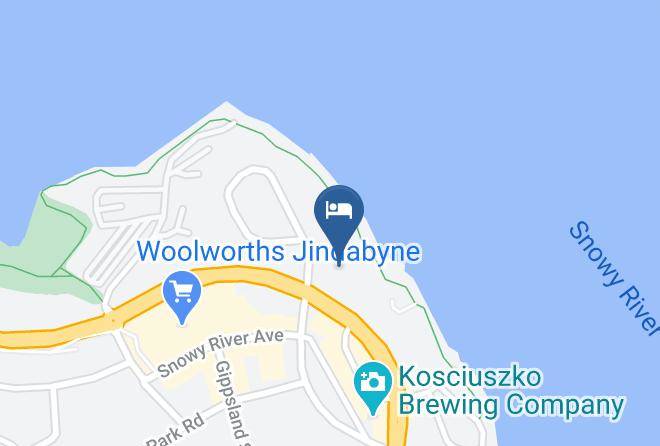 Lake Jindabyne Hotel Motel Map