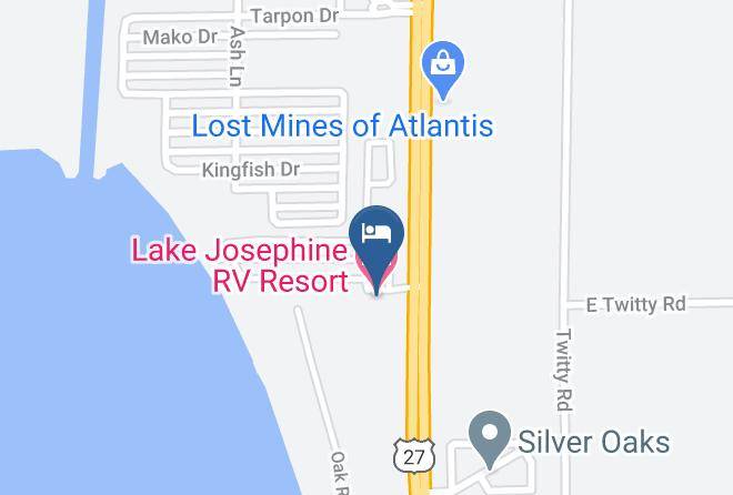 Highlands - Lake Josephine Rv Resort Maps