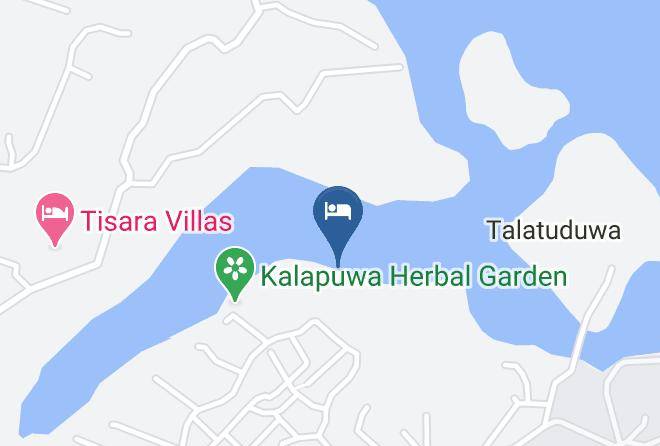 Galle - Lake Lane Guest Rest Maps