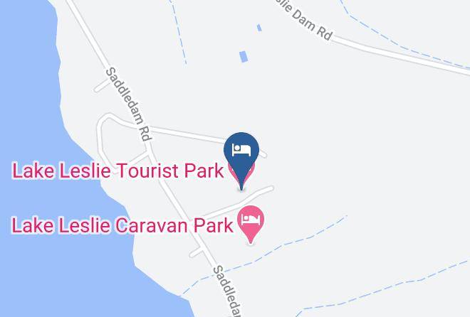 Southern Downs - Lake Leslie Tourist Park Maps