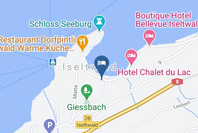 Interlaken Oberhasli - Lake Lodge Iseltwald Maps