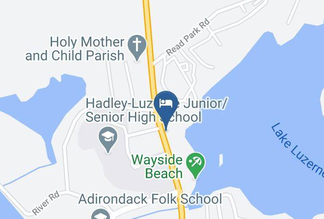 Warren - Lake Luzerne Motel Maps