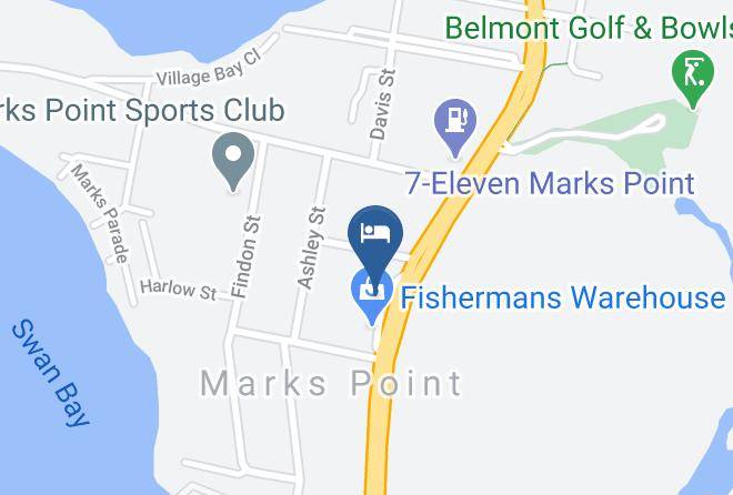 Lake Macquarie - Lake Macquarie Motor Inn Maps