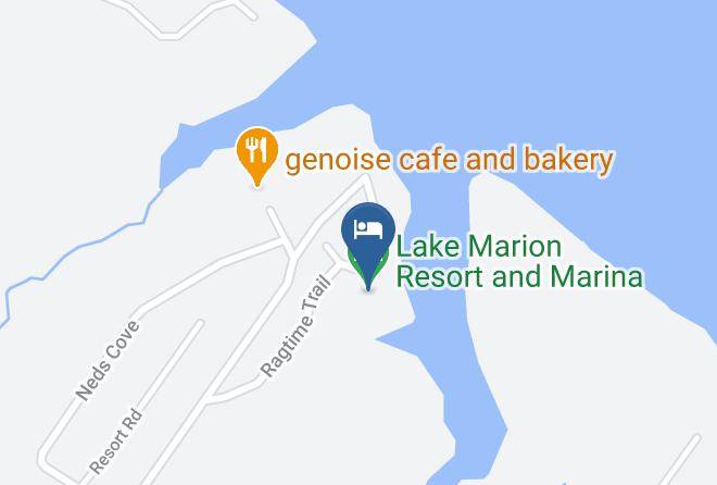 Orangeburg - Lake Marion Resort And Marina Maps