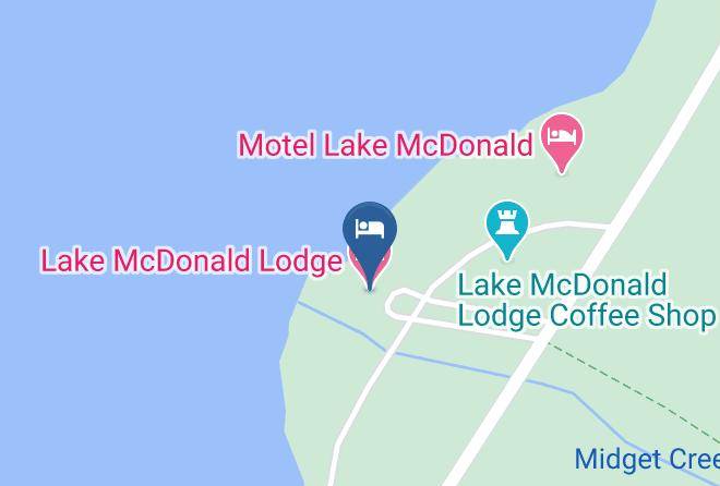Flathead - Lake Mcdonald Lodge Maps