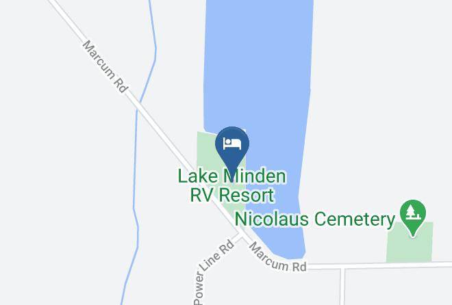 Sutter - Lake Minden Rv Resort Maps