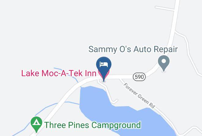 Wayne - Lake Moc A Tek Inn Maps