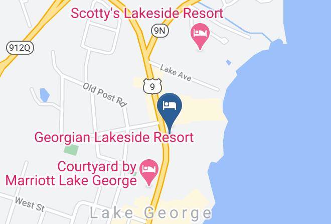 Warren - The Lake Motel Maps