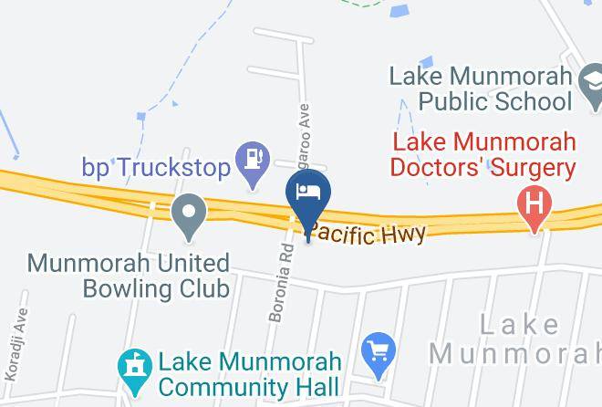 Lake Munmorah Motel Map