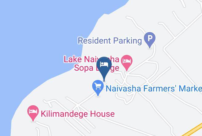 Nakuru - Lake Naivasha Sopa Resort Maps