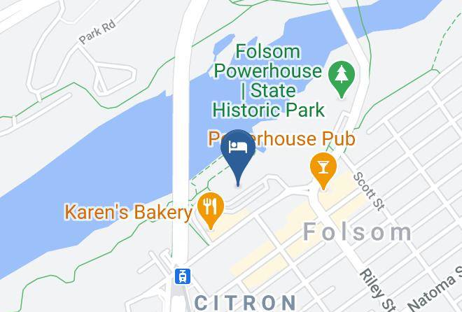 Sacramento - Lake Natoma Inn Maps