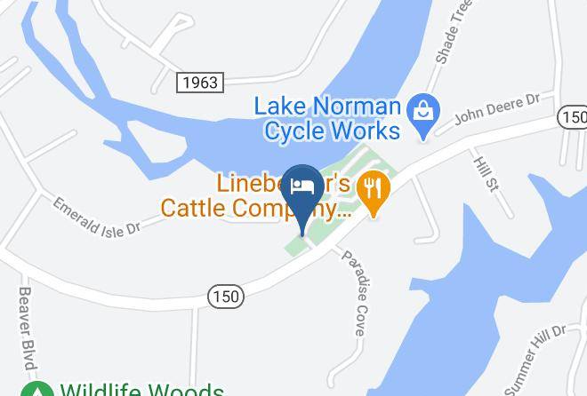 Catawba - Lake Norman Motor Coach Resort Maps
