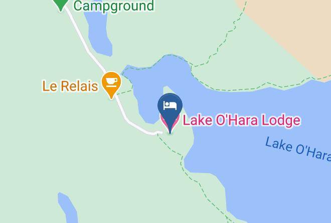 Columbia Shuswap - Lake O'hara Lodge Maps