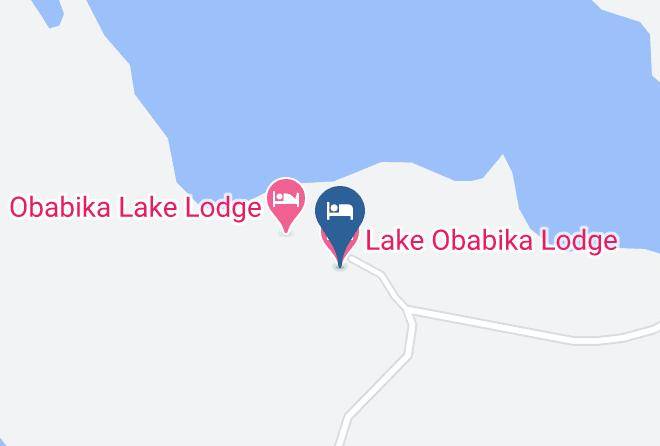 Sudbury - Lake Obabika Lodge Maps