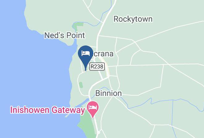 Buncrana - Lake Of Shadows Hotel Maps
