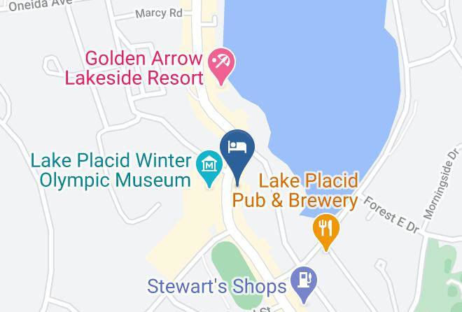 Essex - Lake Placid Inn Main Street Maps