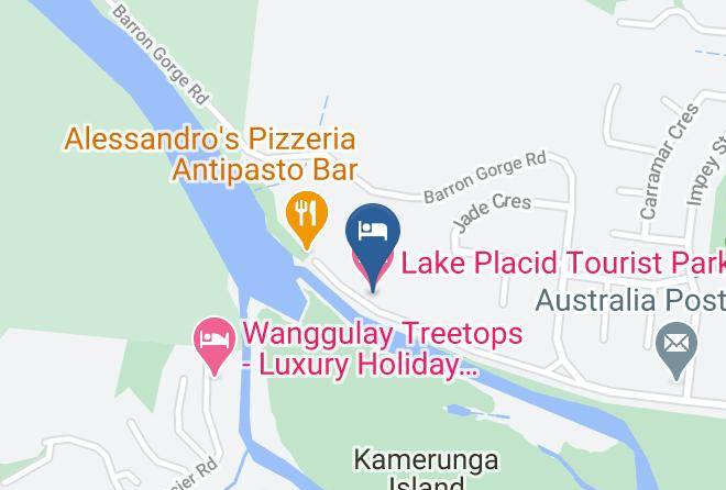 Cairns - Lake Placid Tourist Park Maps