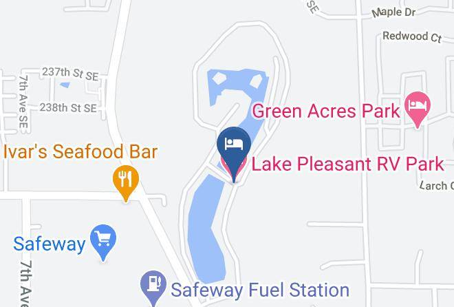 Snohomish - Lake Pleasant Rv Park Maps