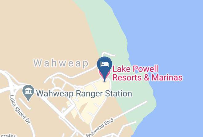 Coconino - Lake Powell Resorts & Marinas Maps