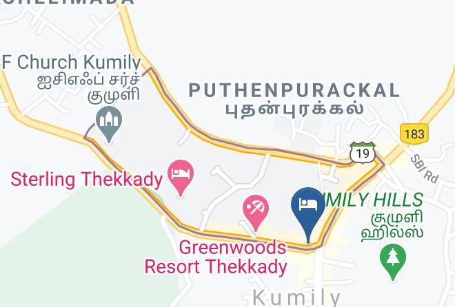 Peerumade - Lake Queen Maps