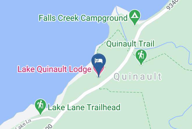Grays Harbor - Lake Quinault Lodge Maps