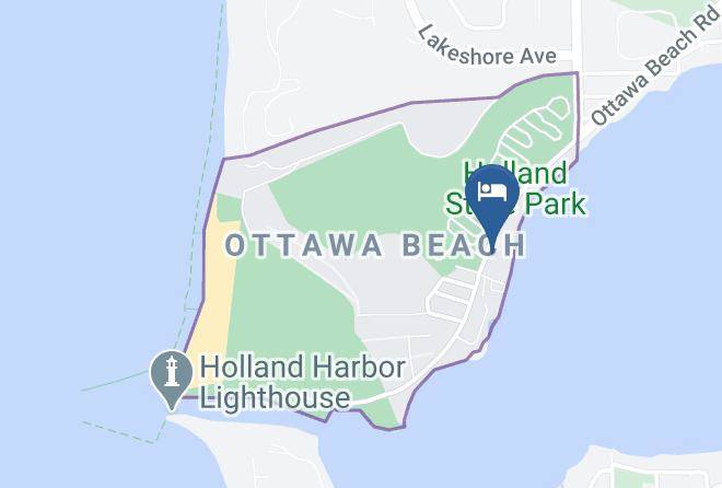 Lake Ranch Resort Condominiums Map