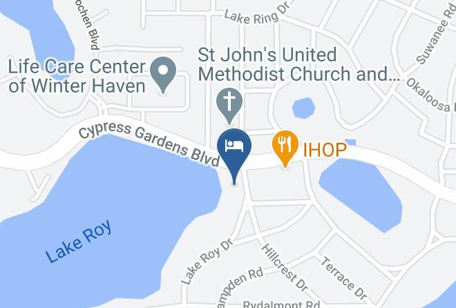 Polk - Lake Roy Beach Inn Winter Haven Maps