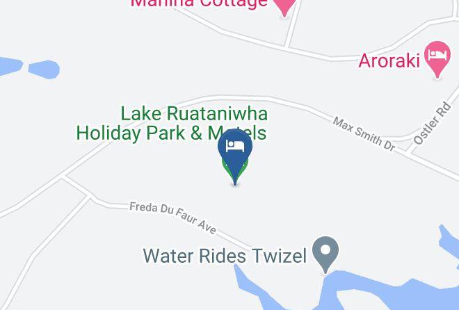Mackenzie - Lake Ruataniwha Holiday Park & Motels Maps