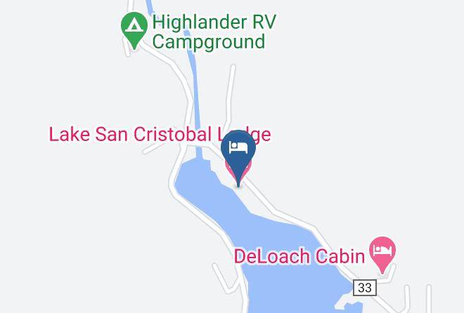 Hinsdale - Lake San Cristobal Lodge Maps