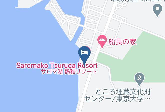 Kitami City - Saromako Tsuruga Resort Maps