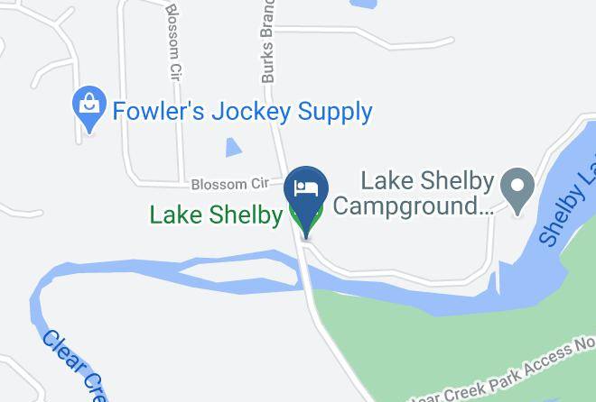Shelby - Lake Shelby Maps