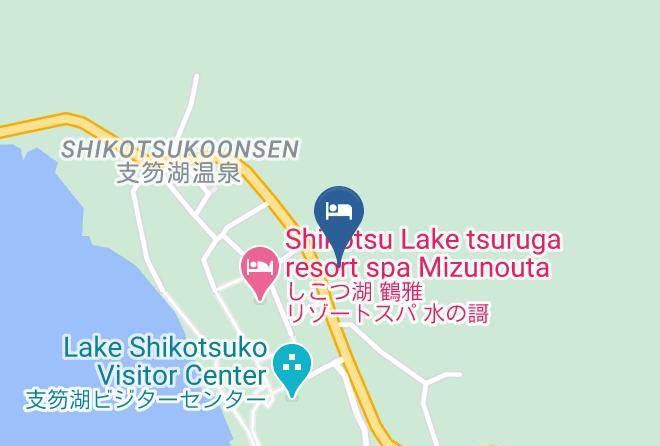 Lake Shikotsu Tsuruga Besso Ao No Za Map