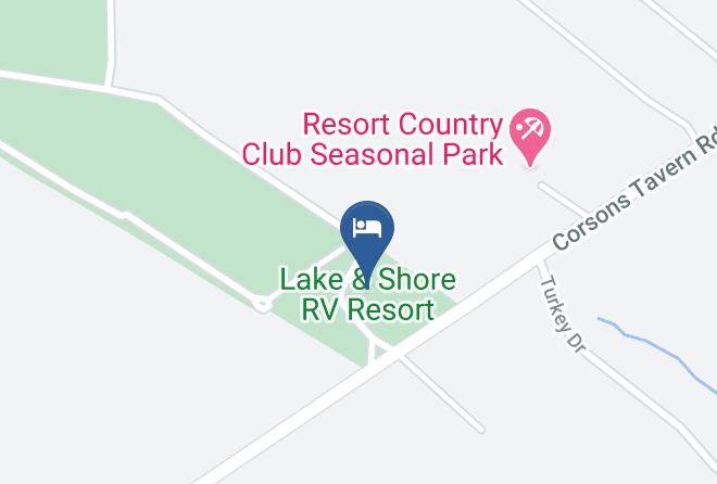 Cape May - Lake & Shore Rv Resort Maps