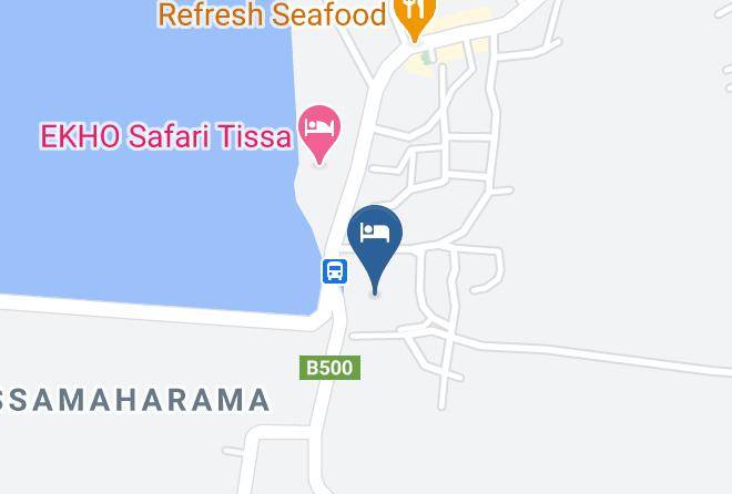 Galle - Lake Side Tourist Inn Maps