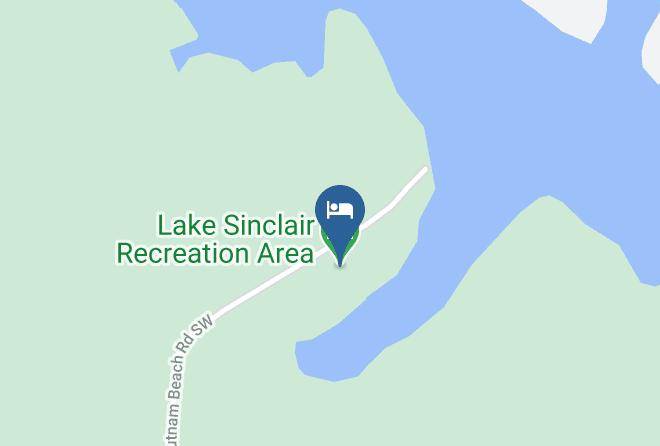Putnam - Lake Sinclair Recreation Area Maps