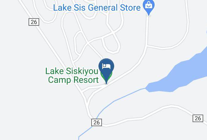 Siskiyou - Lake Siskiyou Camp Resort Maps