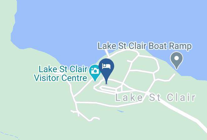 Central Highlands - Lake St Clair Lodge Maps