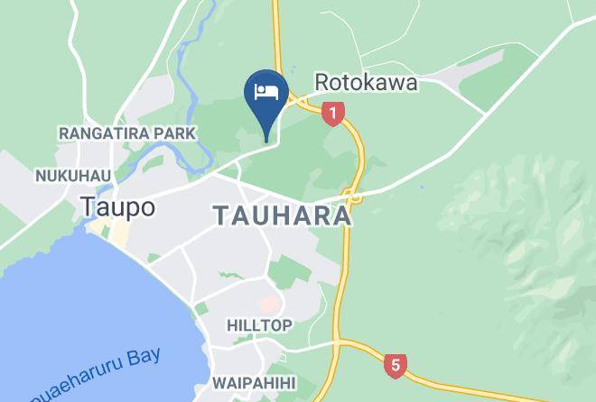 Lake Taupo Holiday Resort Map