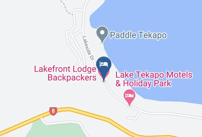 Mackenzie - Lakefront Lodge Backpackers Maps